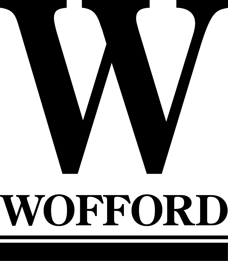 Wofford Terriers 1987-2014 Primary Logo iron on paper